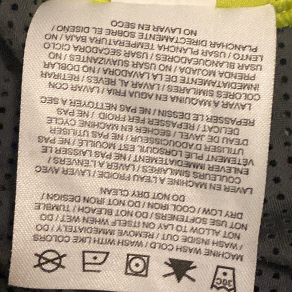 Nike Tiger Woods Perforated Panel Volt Stretch Colorblock Golf Polo Shirt Men M - Picture 5 of 7